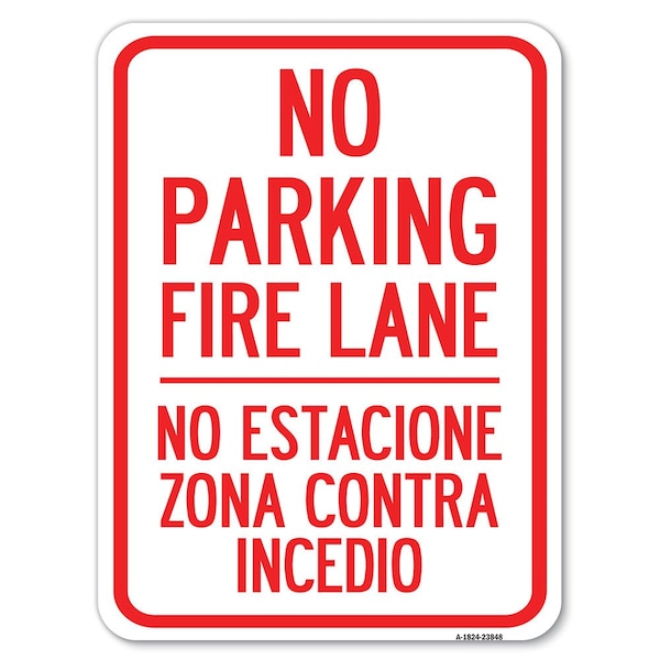 Safety Sign, 18 in Height, Aluminum, 23848